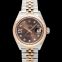 Rolex Lady-Datejust 28 Rolesor Rose Fluted / Jubilee / Chocolate Diamond 279171-0003G image 4