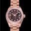 Rolex Lady Datejust 28 Everose Gold Automatic Chocolate Dial Diamond Index Ladies Watch 279175-0002G image 4