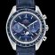 Omega Speedmaster Moonwatch Co-Axial Master Chronometer Moonphase Chronograph 44.25 mm Automatic Blue Dial Steel Men's Watch 304.33.44.52.03.001 image 4
