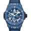 Hublot Big Bang MECA-10 Ceramic Blue Manual-winding Blue Dial Men's Watch 414.EX.5123.RX image 1