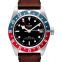 Tudor Heritage Black Bay Pepsi Blue and Red Bezel Stainless Steel Automatic Black Dial Men's Watch 79830RB-0002 image 1