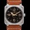 Bell & Ross Instruments BR0392-ST-G-HE/SCA/2 image 4