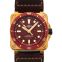 Bell & Ross Instruments Automatic Red Dial Bronze Men's Watch BR0392-D-R-BR/SCA image 1