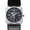 Bell & Ross Instruments BR0397-BL-SI/SCA image 1