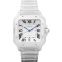 Cartier Santos Silvered Opaline Dial Men's Watch WSSA0018 image 1