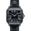 Cartier Santos De Cartier Automatic Black Dial Men's Watch WSSA0039 image 1