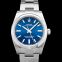 Rolex Oyster Perpetual 34mm Automatic Blue Dial Ladies Watch 124200-0003 image 4