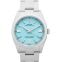 Rolex Oyster Perpetual Turquoise Blue /Steel Ø36 mm 126000-0006 image 1