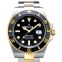 Rolex Submariner 18K Yellow Gold Automatic Black Dial Men's Watch 126613LN-0002 image 1