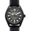 Seiko Neo Sports Automatic Black Dial Black Leather Men's Watch 43MM SRPC89K1 image 1