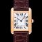 Cartier Tank Solo 31 mm x 24.4 mm Quartz Silver Dial 18kt Rose Gold and Stainless Steel Ladies Watch W5200024 image 3