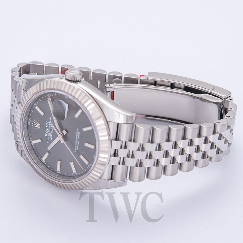 rolex datejust 41mm 2019 jubilee rhodium