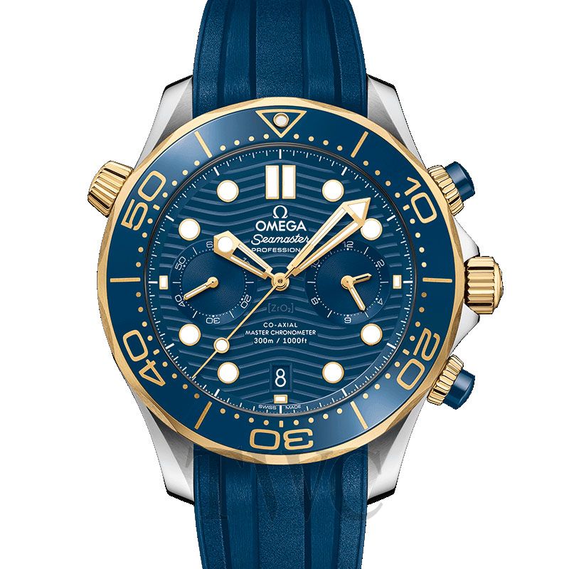 omega seamaster diver automatic chronograph men's watch