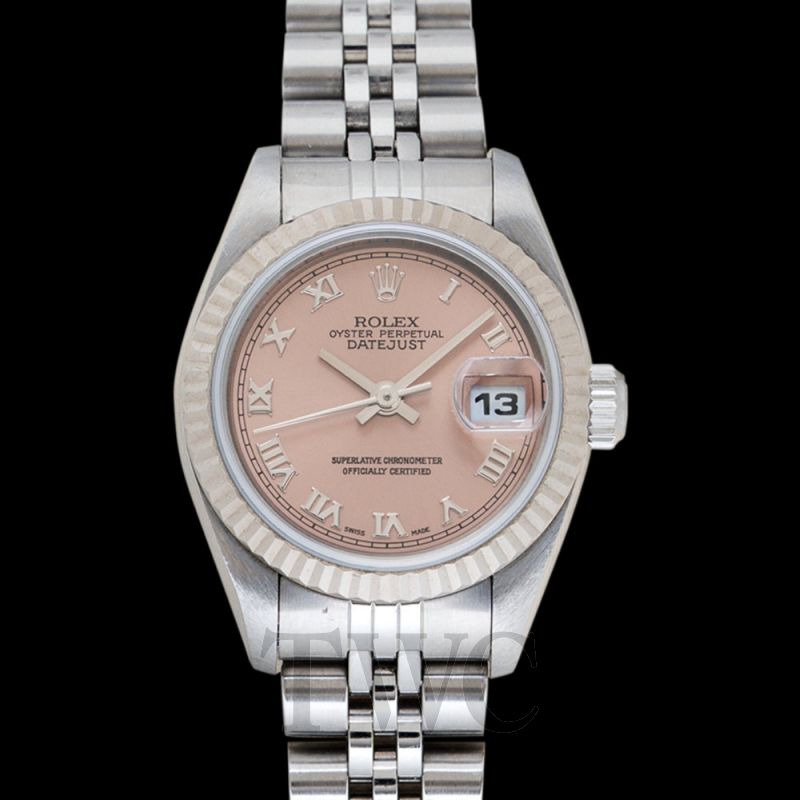 rolex datejust salmon