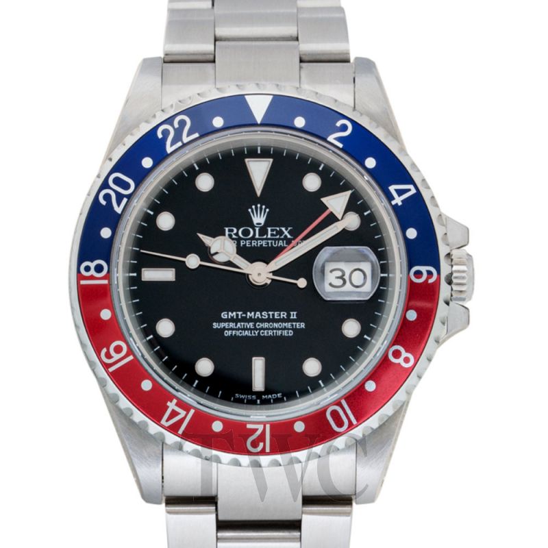 rolex watch blue and red