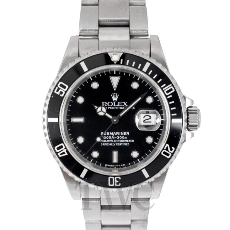 rolex sub black