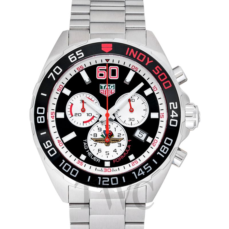 formula 1 black dial men's watch