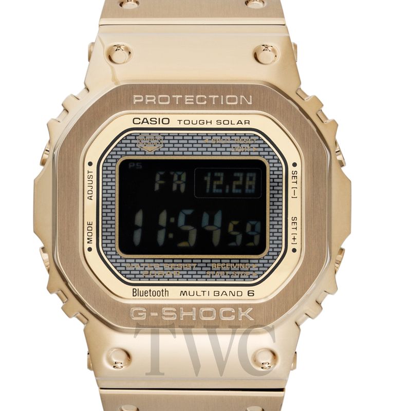 casio g shock black and gold