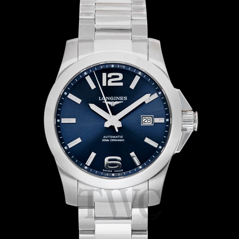 New Conquest Automatic Blue Dial Men's Watch L37774996 Longines ...