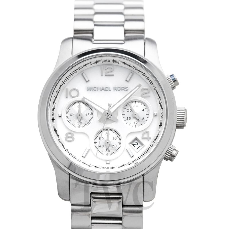 michael kors mother of pearl watch