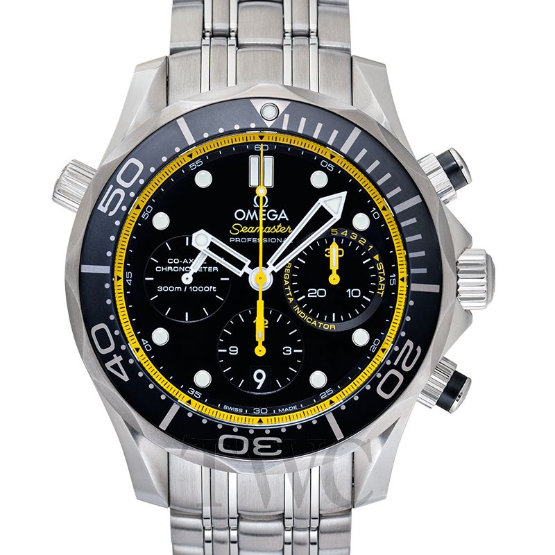 omega seamaster diver automatic chronograph men's watch