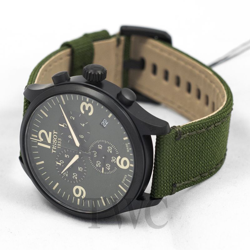 New T-Sport Chrono XL Green Dial Men's Watch T116.617.37.097.00 Tissot ...