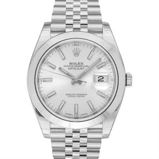 Rolex Datejust 126300-Silver-J