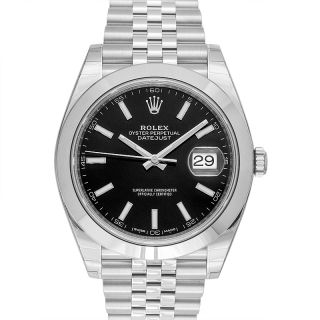 Rolex Datejust 126300 Black Jubilee