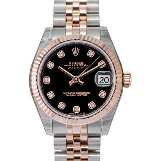 Rolex Lady Datejust 178271 G Black