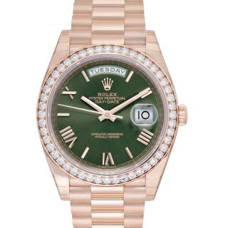 228235 Olive Green Rolex Day Date