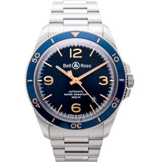 Bell & Ross Vintage BRV292-BU-G-ST/SST