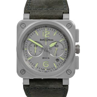 Bell & Ross Instruments BR0394-GR-ST/SCA