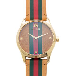 GUCCI　置時計 GUCCI（グッチ） 【当店限定】 メンズ 時計 DIVE ダイブ 自動巻 カーキ