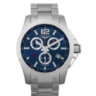 Longines conquest hotsell blue