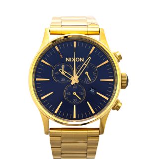Nixon sentry sales chrono gunmetal