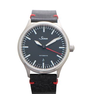 Sinn Instrument Watches 836.010-Leather-Cowhide-IVS-DSR-BLK