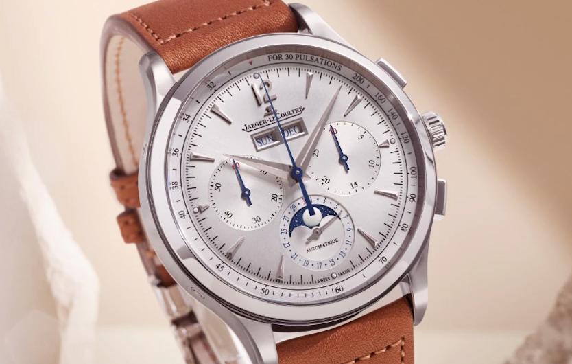 Jaeger-LeCoultre Master Control Geographic Dual Time Date Automatic Steel