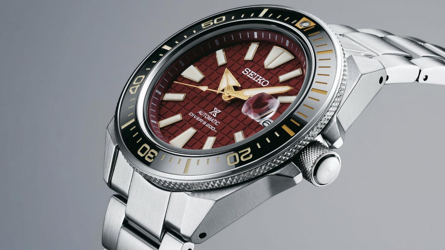 Top 51+ imagen red face seiko watch - Abzlocal.mx